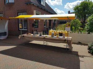 Winderige Braderie succesvol voor de Historische Vereniging