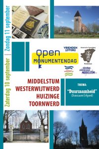 Open monumentendagen 2022 op 10 en 11 september.