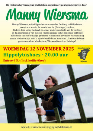 Lezing: Manny Wiersma over molens